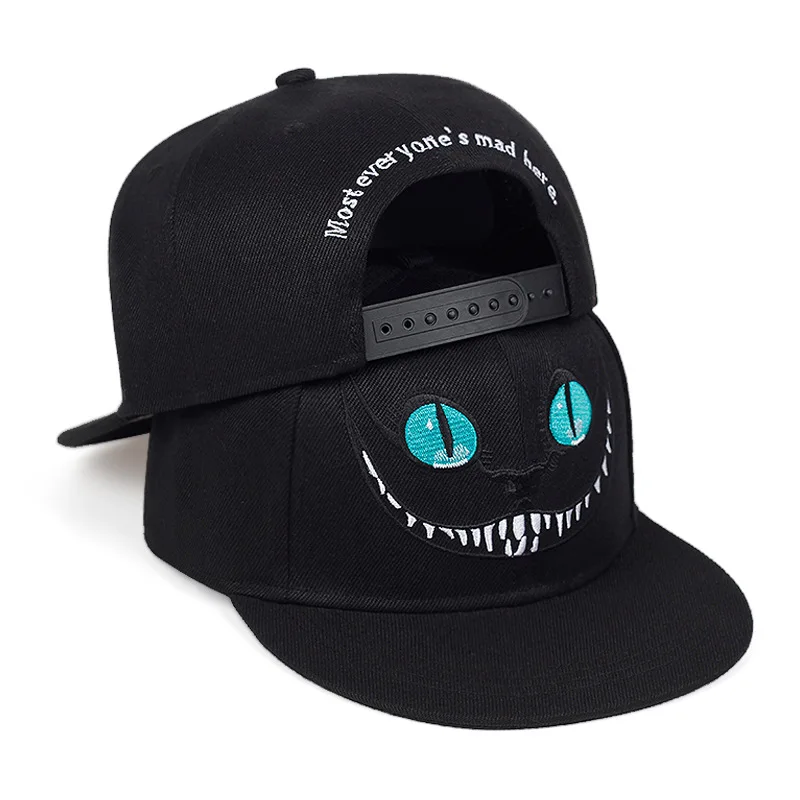 Hat Snapback Cap - قبعات بيسبول كرتونية بتصميم أليس في