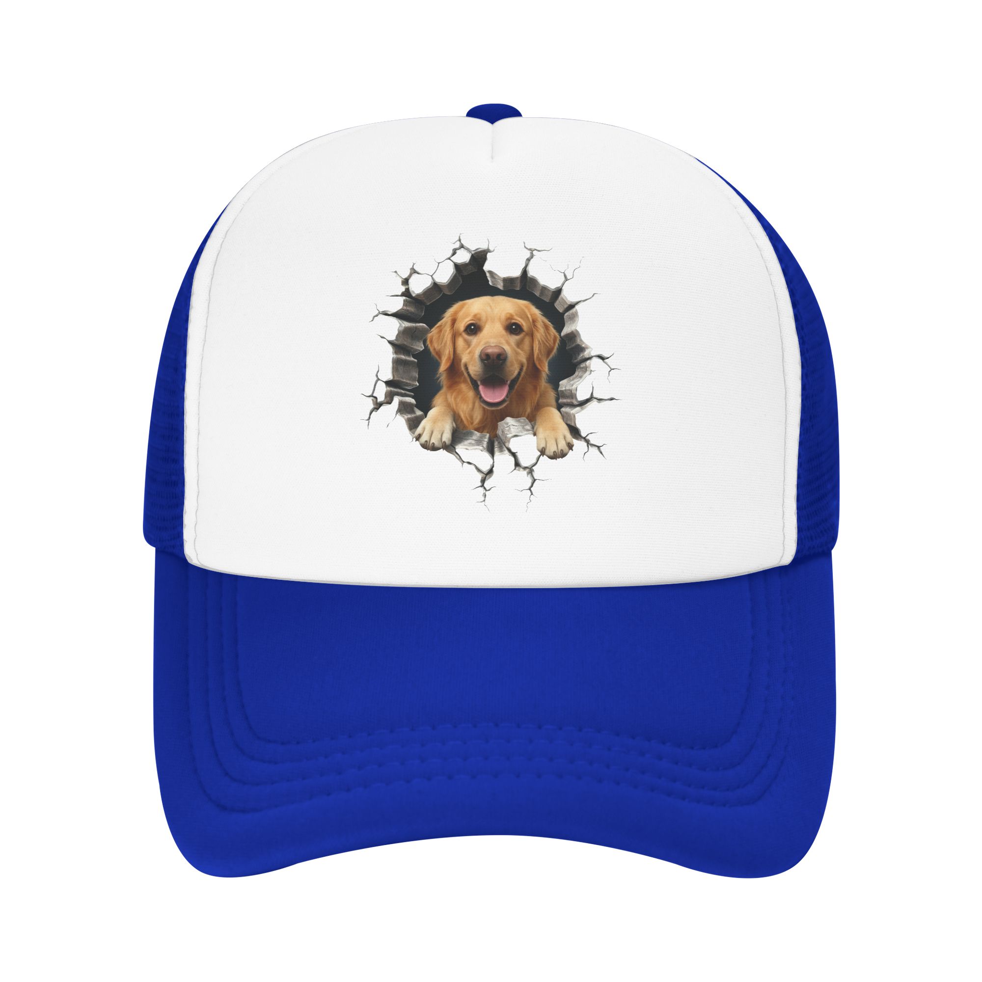 Hat Snapback Cap - قبعة بيسبول بتصميم جولدن ريتريفر للرجال