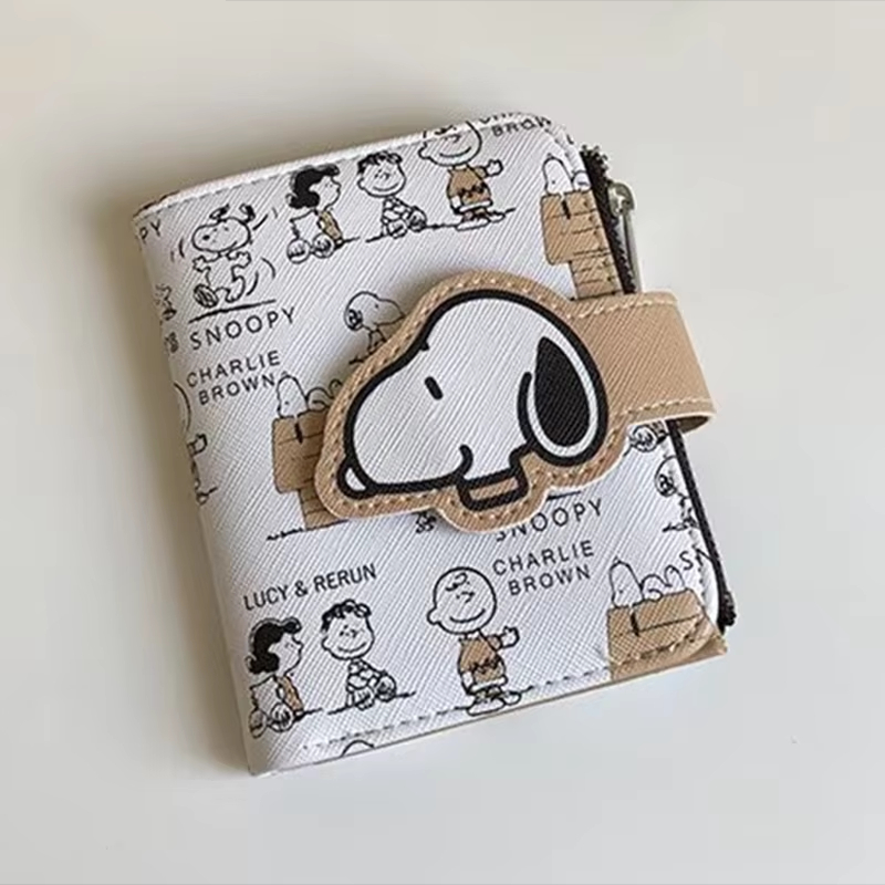 Men Accessories For Birthday Gift - محفظة سنوبي لطيفة بتصميم أنمي كرتوني،