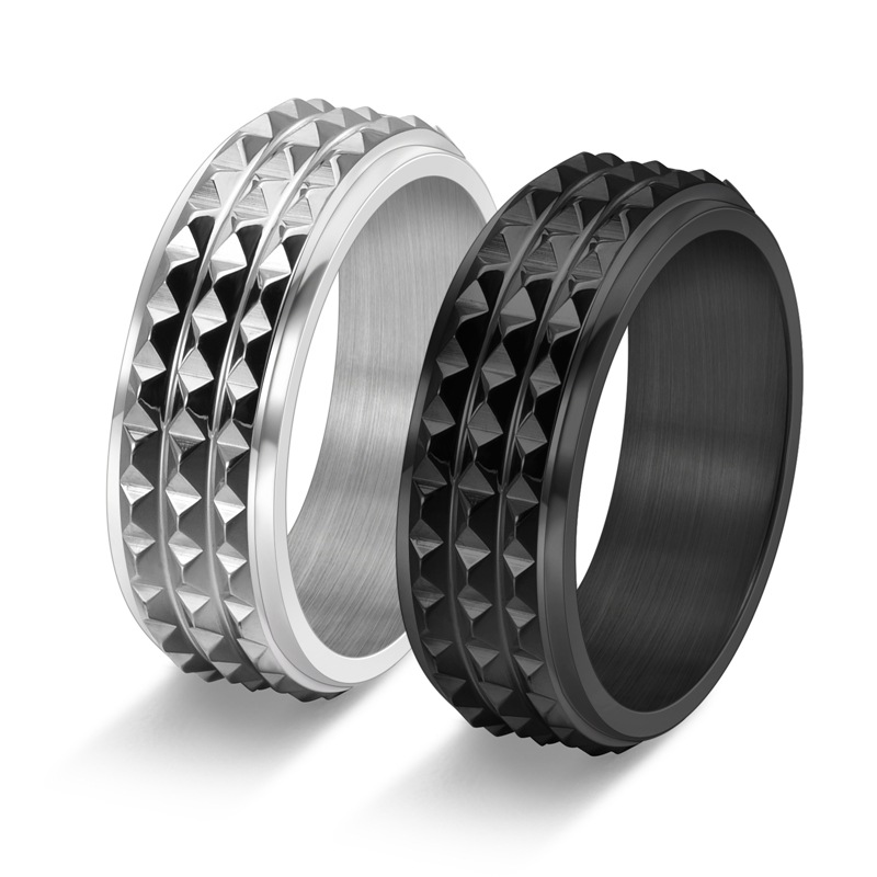 Men'S Accessories Jewelry Egypt - خواتم من الفولاذ المقاوم للصدأ مع