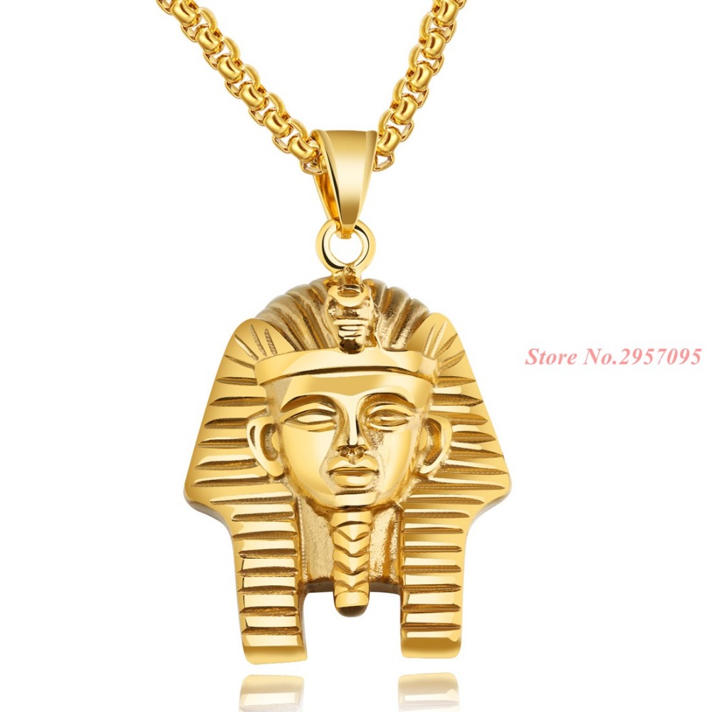 Men'S Accessories Jewelry Egypt - قلادة عتيقة على شكل فرعون مصري
