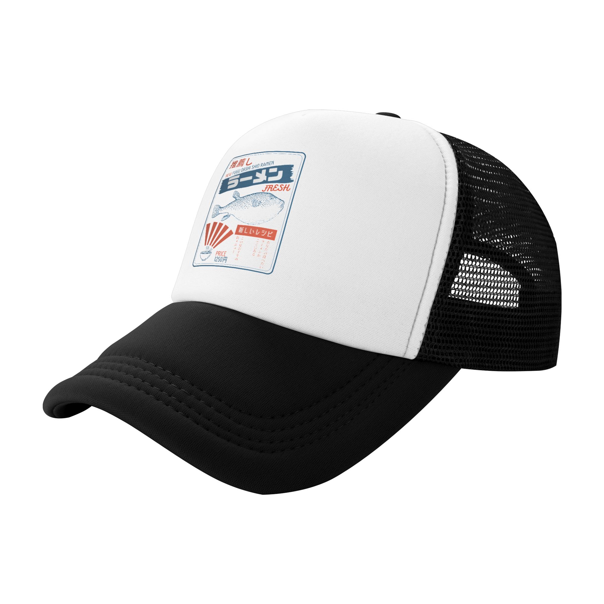 قبعة بيسبول بتصميم سمكة الفوجو - مراجعة Hat Snapback Cap وسعره