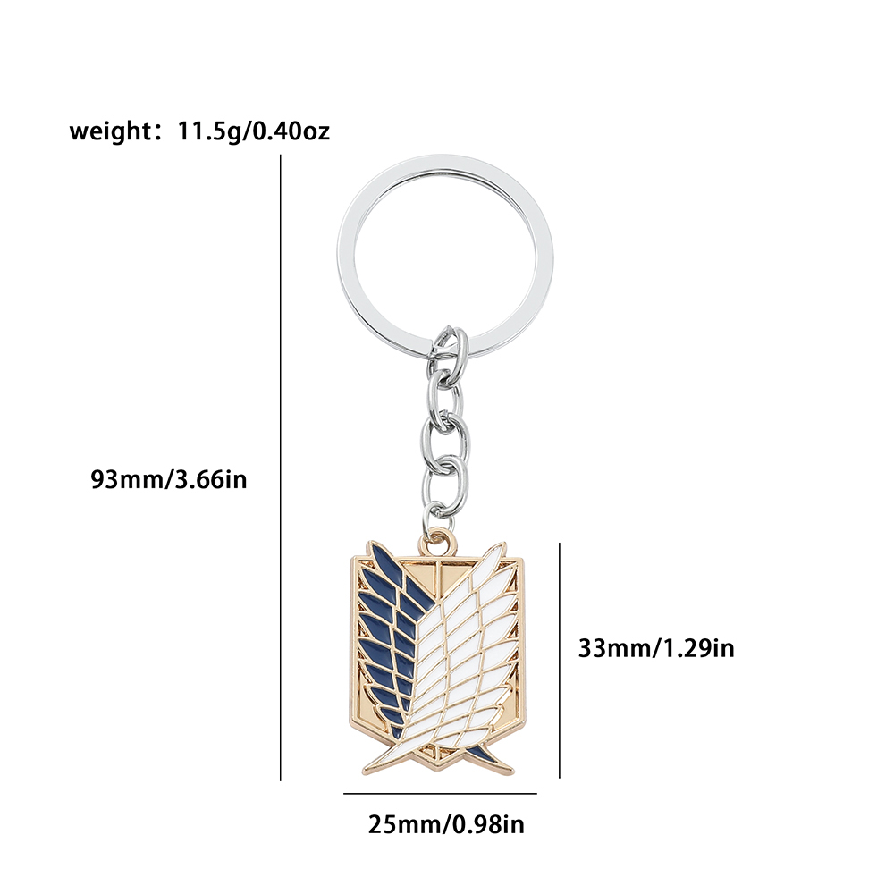 سلسلة مفاتيح معدنية بتصميم أنم - مراجعة Men'S Accessories And Jewelry وسعره