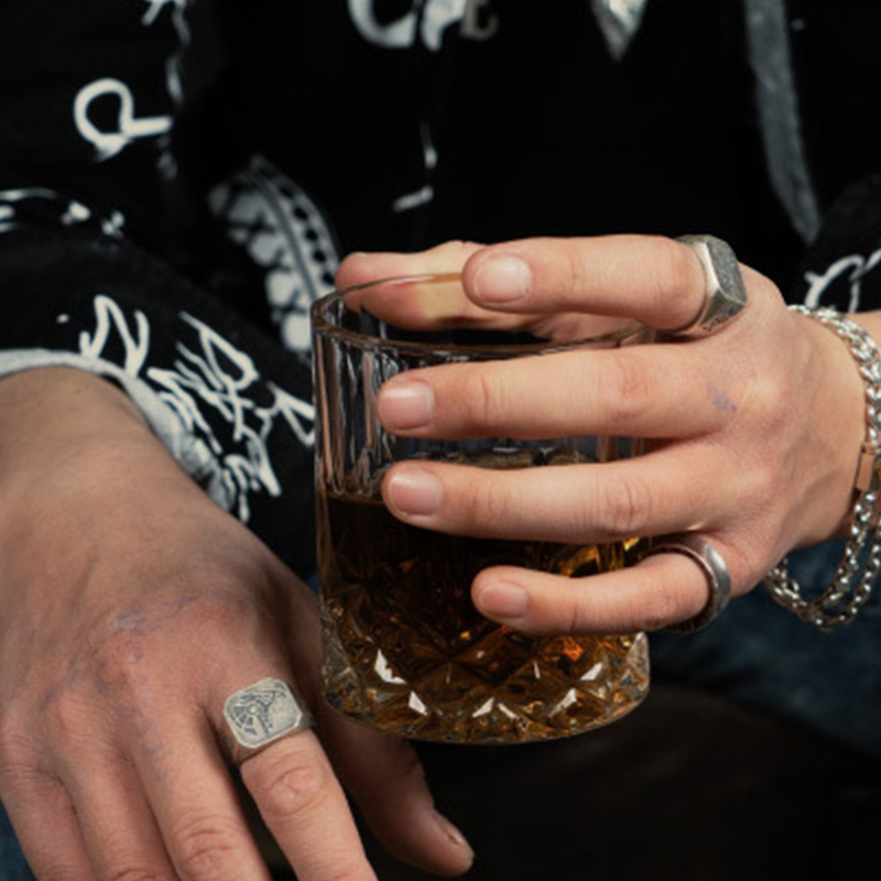خاتم أنوبيس حورس المصري العتيق - مراجعة Men'S Accessories Jewelry Egypt وسعره